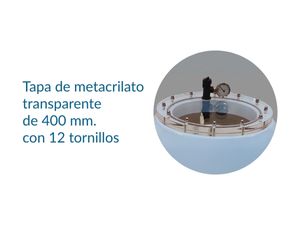 HAGEN:RHIN 400 MM 12 SCREWS LID