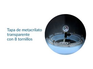 METHACRYLATE LID 8 SCREWS